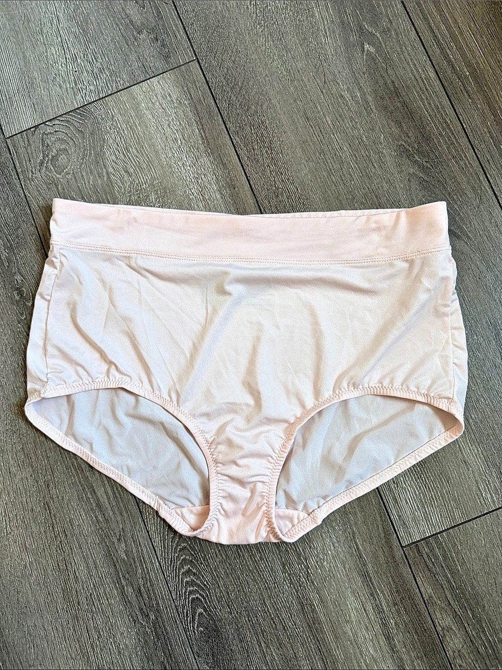 Pink High-Waist Brief Panties Like New